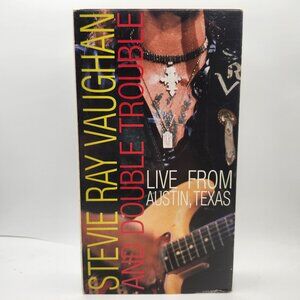 Stevie Ray Vaughan And Double Trouble Live From Austin Texas VHS 1995 KLRU-TV